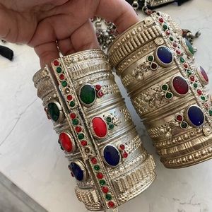 Afghan jewelry set 4 items